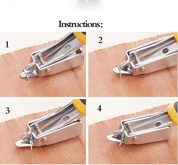 Staple Removers Heavy Duty Staple Remover, Staple Puller Tool Upholstery Construction Stapler Heavy Duty Tack Lifter Office Claw Tools Puller Removing Carpet Staple Remover