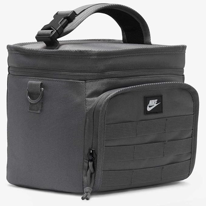 Nike Futura Sport Smoke Grey 9A2993-M19 Insulated PEVA lining Lunch Bag (Smoke Grey)