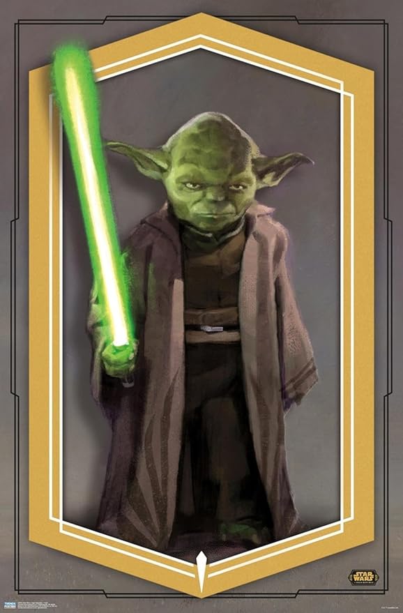 Trends International Star Wars: The High Republic - Yoda Wall Poster, 19L x 13W, Premium Unframed Version