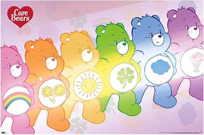 Care Bears - Care Bear Stare Wall Poster, 34L" x 22.4W", Unframed Version