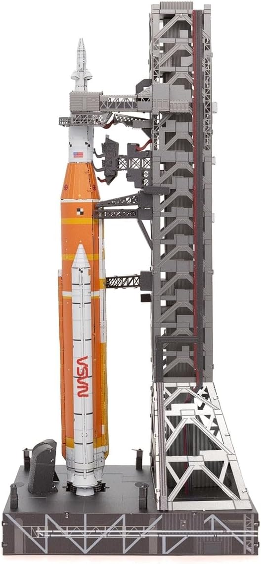 Metal Earth Premium Series Artemis Moon Rocket 3D Metal Model Kit Fascinations