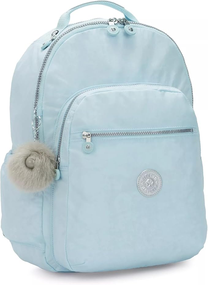 Kipling Women's Seoul 15" Laptop Backpack, Durable, Roomy with Padded Shoulder Straps, Built-In Protective Sleeve