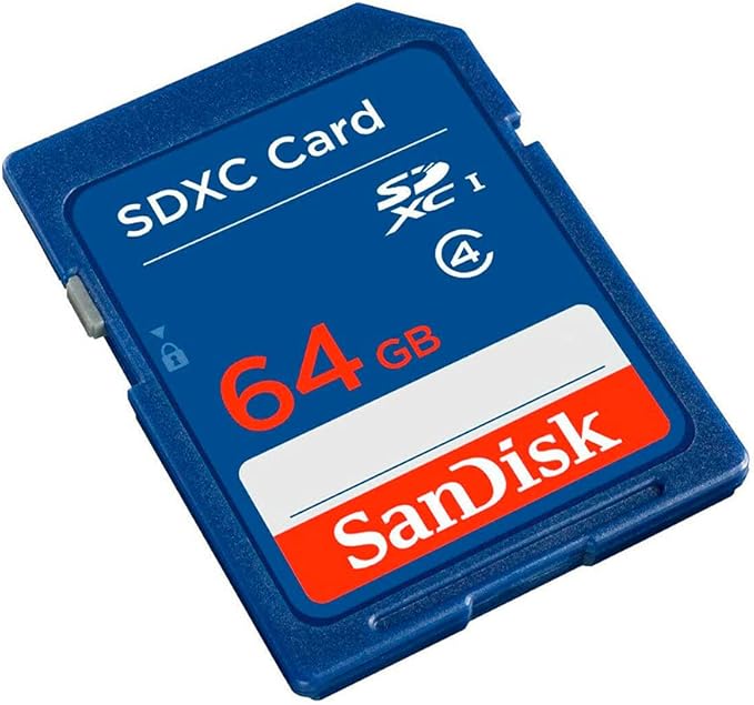 SanDisk 64GB Class 4 SDXC Flash Memory Card- SDSDB-064G-B35 (Label May Change)