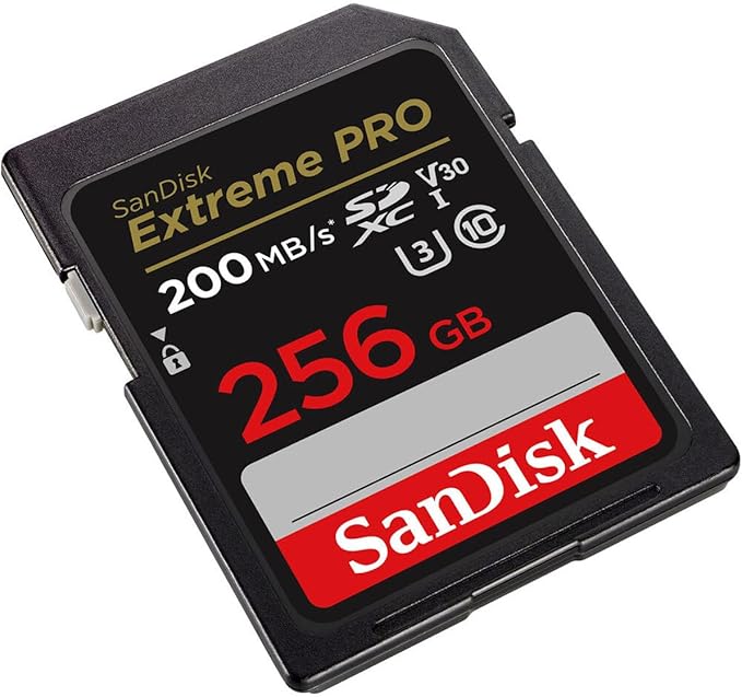SanDisk Extreme PRO 256 GB Class 3/UHS-I (U3) V30 SDXC