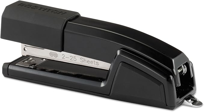 Bostitch B777BLK Epic Stapler, 25-Sheet Capacity, Black
