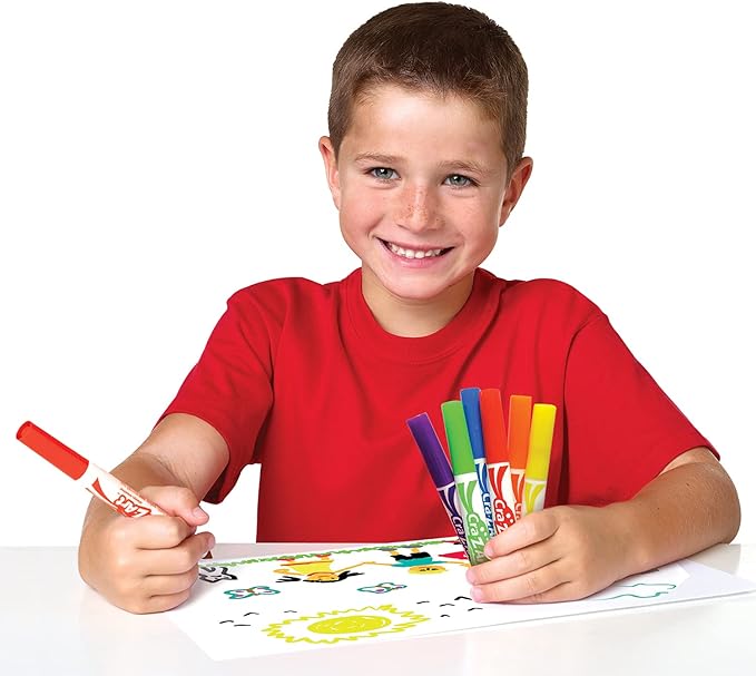 Cra-Z-Art Bold Washable Markers, 10 Count
