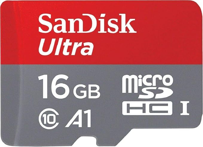 Sandisk Ultra - Flash Memory Card - 16 GB - MicroSDHC UHS-I (SDSQUNC-016G-AN6IA)