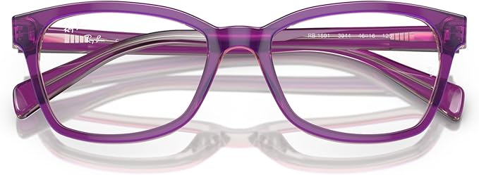 Ray-Ban girls Ry1591 Square Prescription Eyeglass Frames