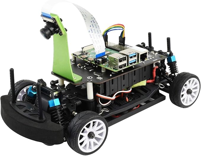 waveshare PiRacer Pro AI Kit Accessory Package for Raspberry Pi Model B 4GB for high School AI Learning Professional Racing