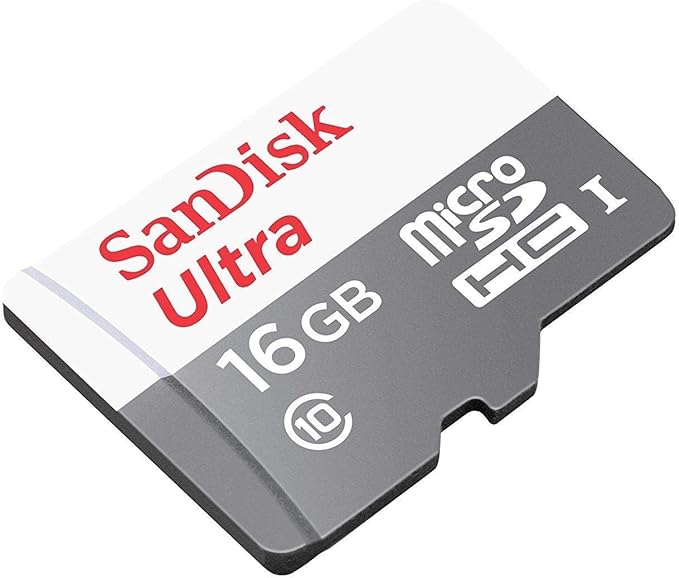 SanDisk Ultra SDSQUNS-016G-GN3MN 16GB 80MB/s UHS-I Class 10 microSDHC Card