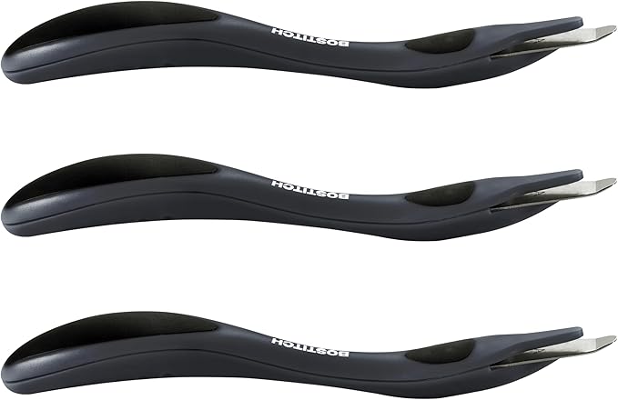 Bostitch Office Professional Push Style Easy Staple Remover, Black, 3-Pack (30000-BLK-3PK)