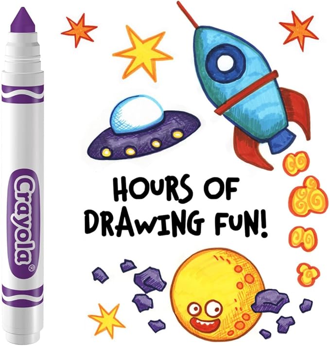 Crayola Washable Markers - Violet Purple (12ct), Kids Broad Line Markers for Classrooms & Teachers