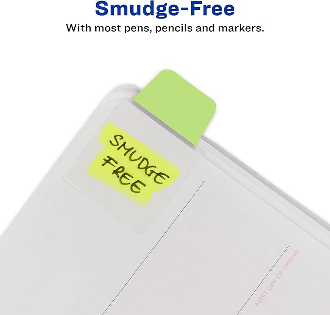 Avery Mini Ultra Tabs, 1" x 1.5", 2-Side Writable, Pastel Colors, 40 Repositionable Tabs, 72 Packs (74761)