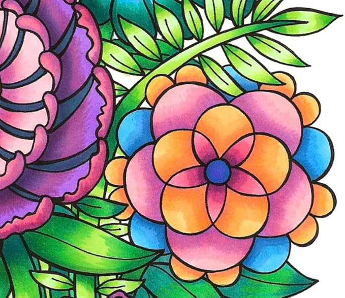 Copic Ciao Alcohol Markers, Doodle Kit Rainbow, 5 markers + 2 pens