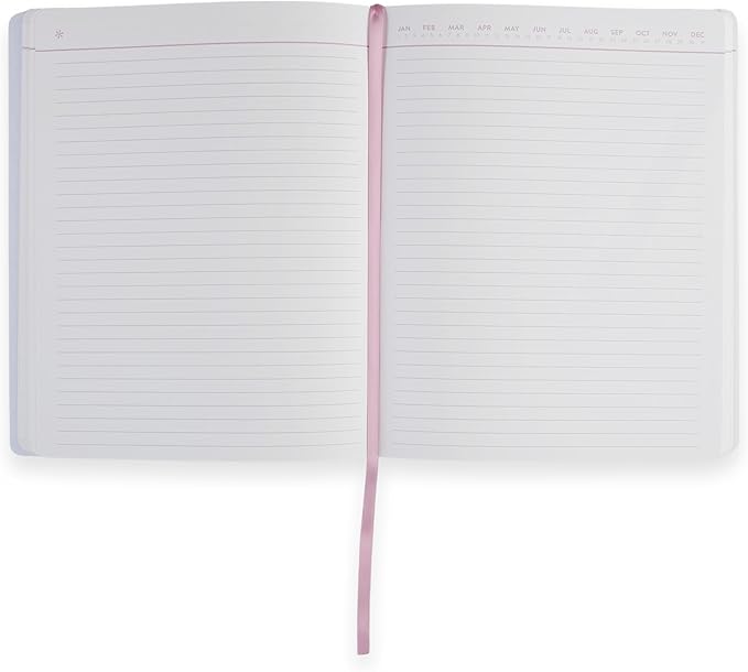 Erin Condren Perfect-Bound Paperback Notebook, Lined Layout with 80 Lb. Paper by Erin Condren, Metallic Colorblends Cover, Lined Journal, Perfect-Bound Notebook