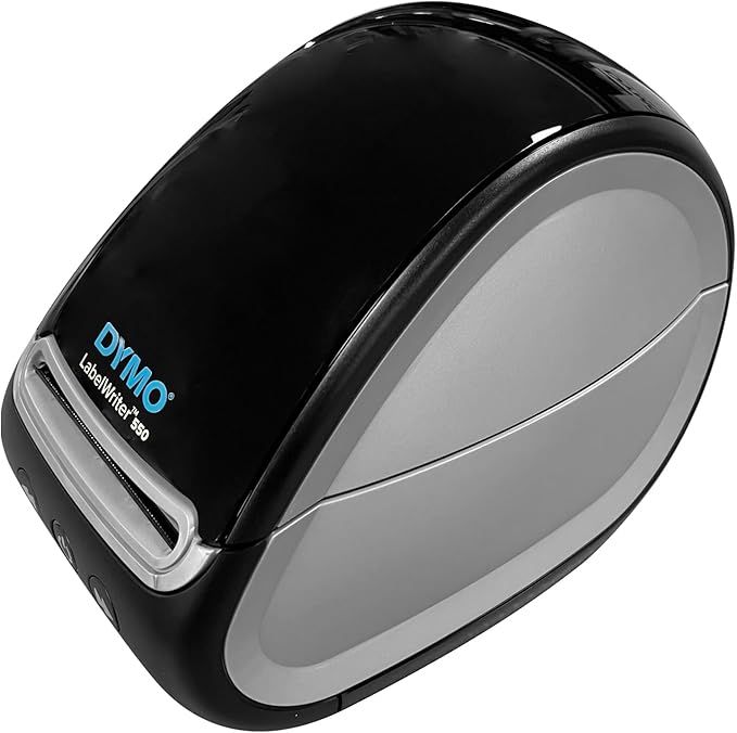 DYMO LabelWriter 550 Direct Thermal Barcode Label Printer with USB Connectivity Label Maker - 62 Labels Per Minute, Auto Label Recognition, Monochrome