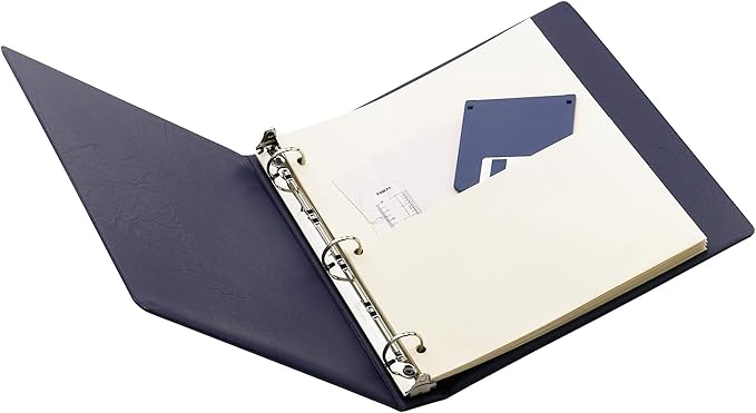 Avery Untabbed Double Pocket Dividers for 3 Ring Binders, Manila, Pack of 5 Dividers (03075)