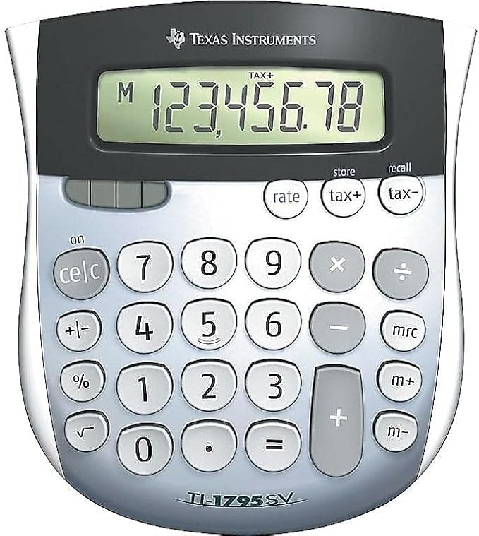 TEXTI1795SV - TI-1795SV Minidesk Calculator