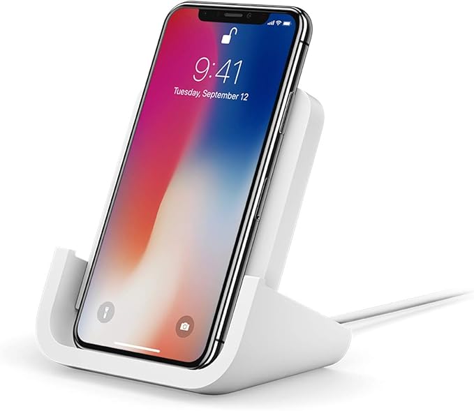 Logitech Powered Wireless Charging Stand for iPhone 8, 8 Plus, X, XS, XS Max and XR