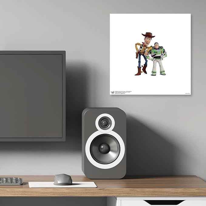 Trends International Gallery Pops Disney Pixar Toy Story 4 - Buzz and Woody Wall Art Wall Poster, 12.00" x 12.00", Unframed Version