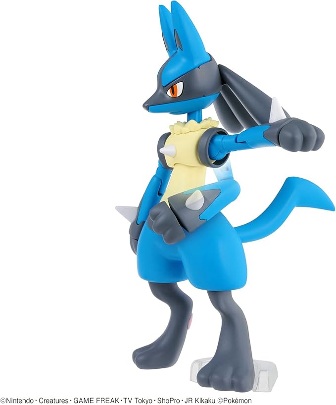 Bandai Hobby - Pokémon - Riolu & Lucario, Bandai Spirits Pokémon Model Kit