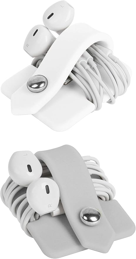 Cord Organizer Earbuds Holder Earphone Wrap Earphones Organizer Headset Headphone Earphone Wrap Winder Cord Manager Cable Winder Set of 3