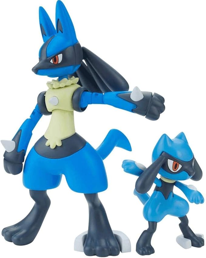 Bandai Hobby - Pokémon - Riolu & Lucario, Bandai Spirits Pokémon Model Kit