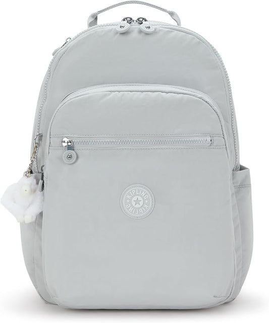 Kipling Women's Seoul 15" Laptop Backpack, Durable, Roomy with Padded Shoulder Straps, Built-In Protective Sleeve