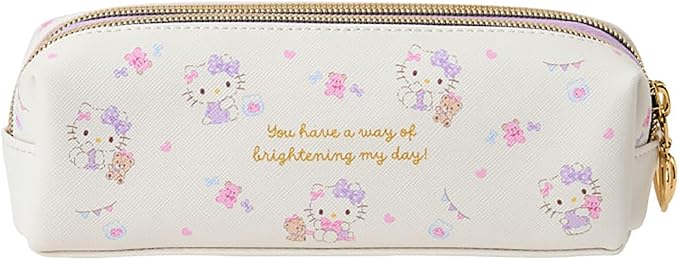 Sanrio 534587 Hello Kitty Double Zipper Pen Case