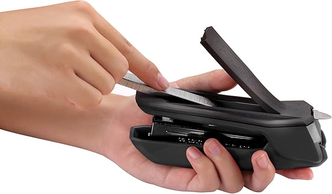 Bostitch Office Ascend 3 in 1 Stapler, 20 Sheet Capacity, Integrated Remover & Staple Storage, 420 Staples Included, Lightweight