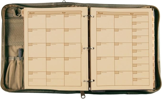 Rite in The Rain Weatherproof Complete Field Planner Kit, 8.5" x 11" Tan Sheets, Multicam Cover (No. 9255M-MX)