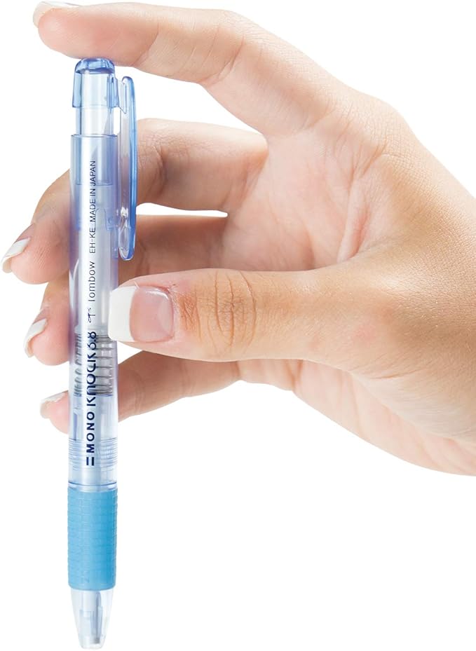 Tombow Mono Knock Eraser, Blue, 1-Pack (82044)