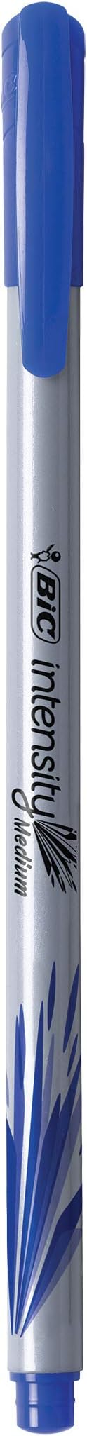 BIC Intensity Fineliner Marker Pens, Medium Point (0.7mm), Assorted Colors, Smooth Application, 10-Count