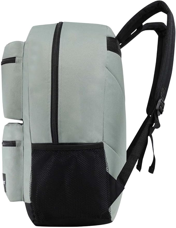 6-Pack 19” Sport Backpacks with 50 Piece School Supplies Kits - Pens, Pencils, Crayons – Bulk Bundle for Elementary, Middle, and High School Students, 6 Assorted Styles