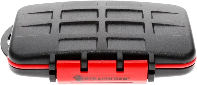 Stealth CAM SD Card - High-Speed Data Transferring Storage Game Trail Hunting Scouting Photo Video Recording Cameras, 16GB SD Card (4 Pack) w/Memory Card Storage Case