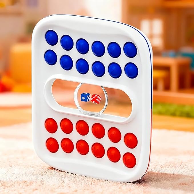 Pop Math Game for Kids - Addition & Subtraction Game - Educational Toys Learning Toys for Kids 4 5 6 7, Math Game for Preschool Kindergarten Boys Girls, 2 Player
