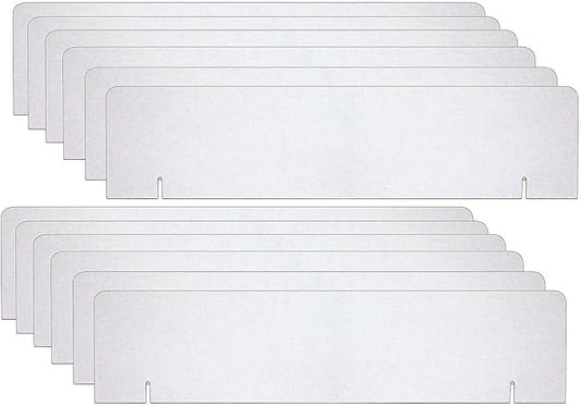 Pacon® Presentation Board Headers, White, 36" x 9.5", Pack of 12 Boards