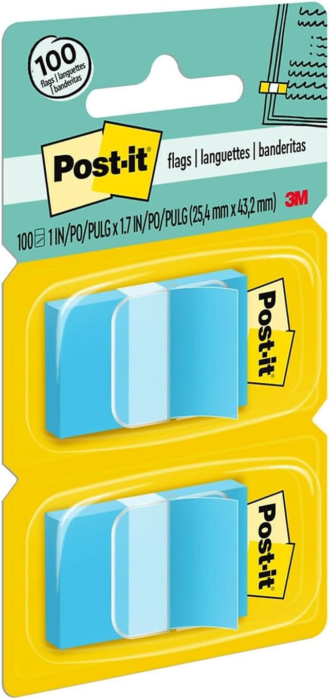 MMM680BE2 - Post-it Standard Tape Flags in Dispenser