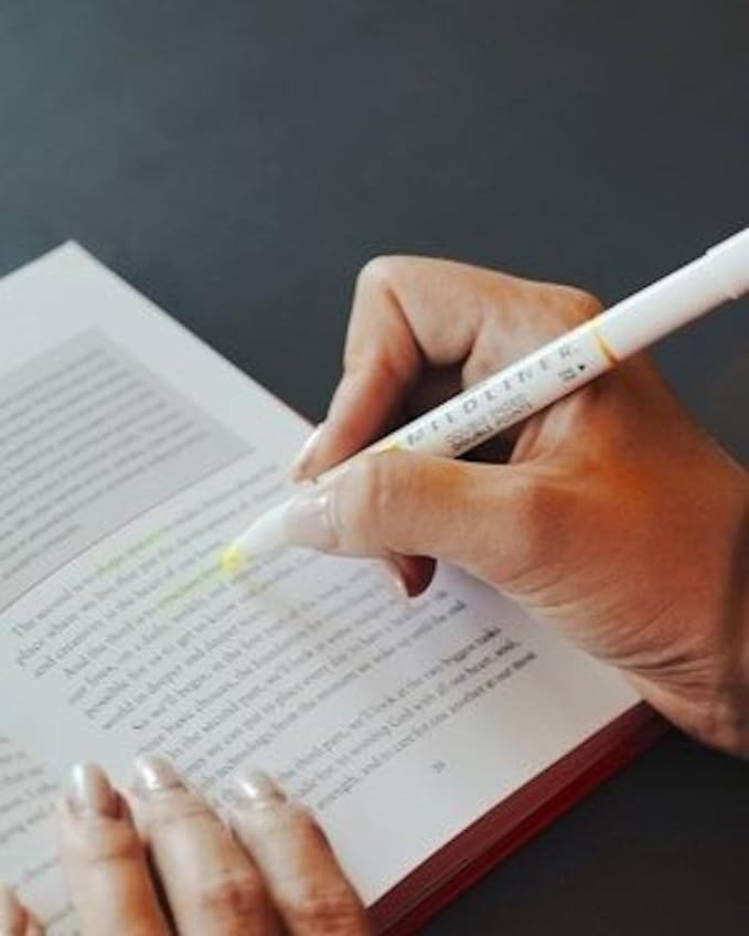 Zebra Pen F-301 Ballpoint Blue Ink Fine Point 0.7mm Stainless Steel Retractable Pen, 6-Pack + Bonus Mildliner Highlighter – Easy-Glide Ink, Non-Slip Grip, Professional Design, Ideal for Office (27193)