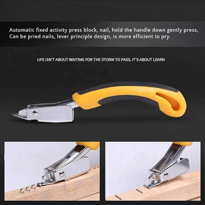Staple Removers Heavy Duty Staple Remover, Staple Puller Tool Upholstery Construction Stapler Heavy Duty Tack Lifter Office Claw Tools Puller Removing Carpet Staple Remover