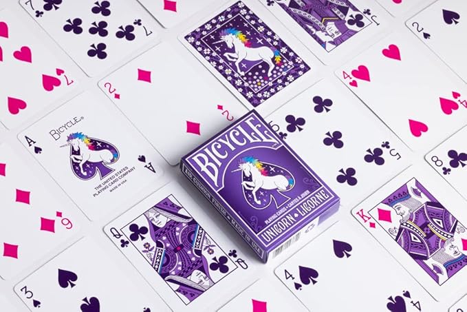 Bicycle Unicorn Playing Cards, Standard Index, 1 Deck