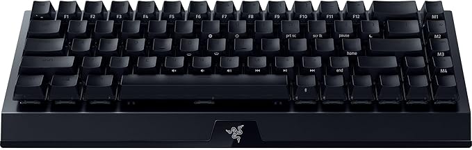 Razer BlackWidow V4 Mini HyperSpeed Wireless Hot Swappable 65% Gaming Keyboard: HyperSpeed Wireless & Bluetooth 5.0 - Orange Switches Tactile & Quiet - Phantom Pudding Keycap - 200 Hr Battery