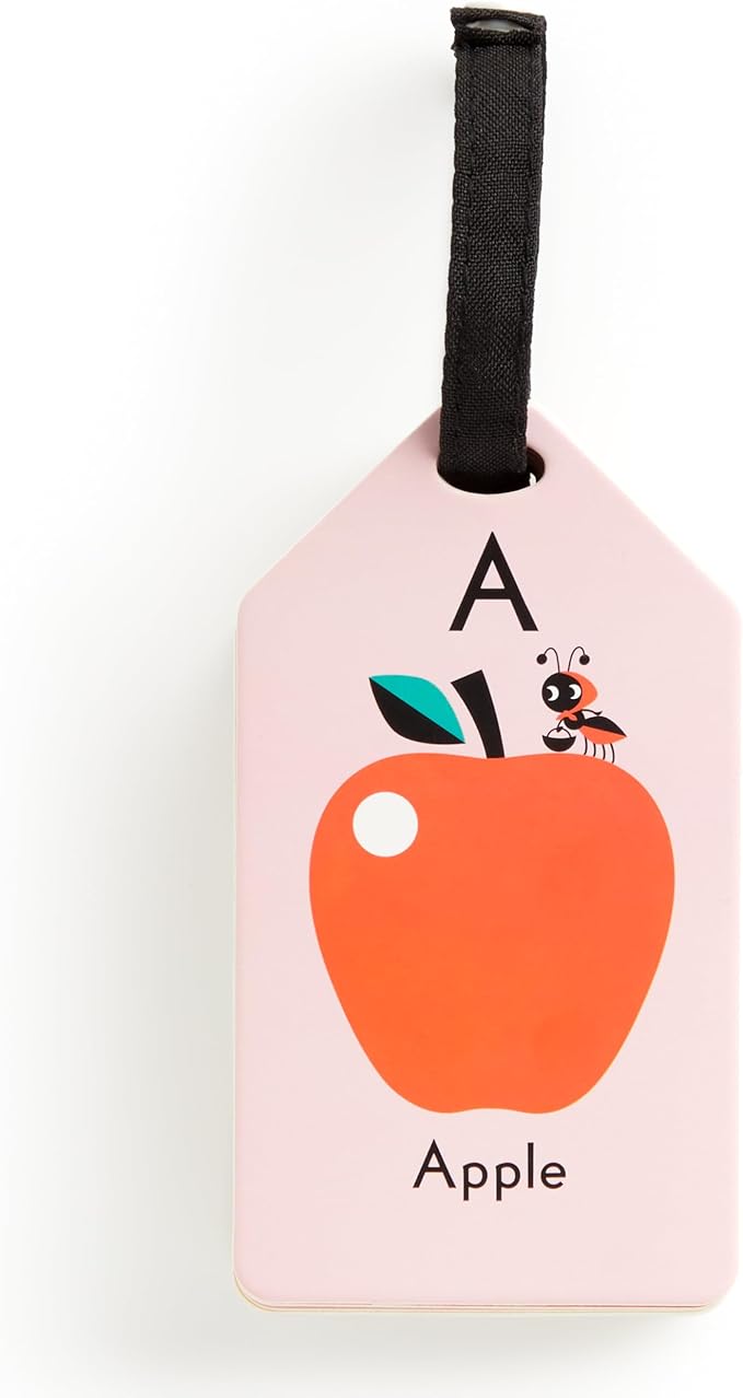 Mudpuppy My ABC's — Ring Flashcards 26 Durable Double Sided Alphabet Cards And Reclosable Ring With Colorful Art For Kids Ages 1+ Perfect For Preschool Or Travel For Teachers And Parents