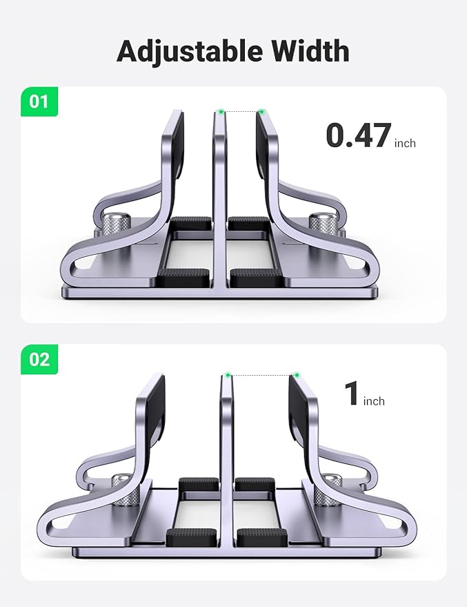 UGREEN Vertical Laptop Stand Bundle