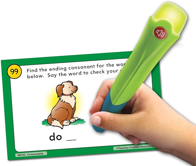 Teacher Created Resources Power Pen Learning Cards: Consonants Grade K (TCR6103)