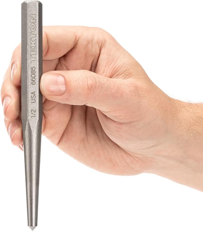 TEKTON 1/2 Inch Center Punch | 66085 | Made in USA