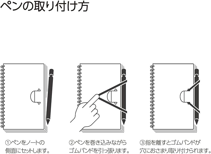 KOKUYO Grid Spiral Journal Notebook, Penott A5 Soft Ring Graph Paper Notebook with 70 Smooth Sheets, 5.7'' x 8.3'' Small Journaling Notebook with Plastic Hardcover, White, Japan Import. (SU-SP137S5-W)