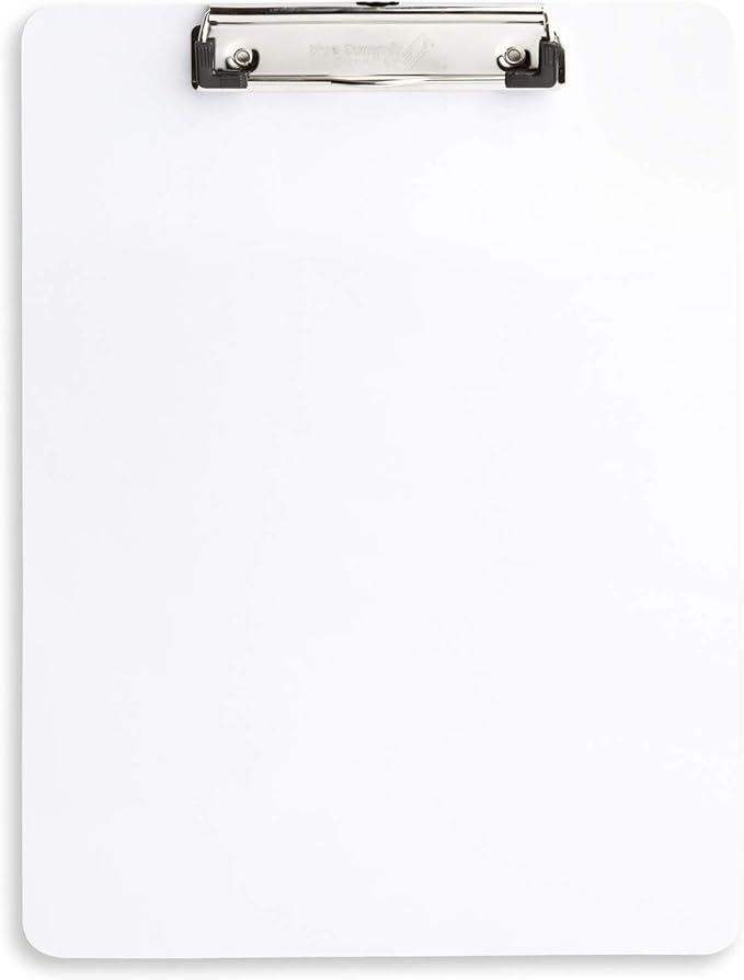 Blue Summit Supplies 30 Pack Dry Erase Clipboard, Whiteboard Clipboard for Classroom, White Board with Front Surface and Low Profile Clip, Designed for Classroom and Business Use