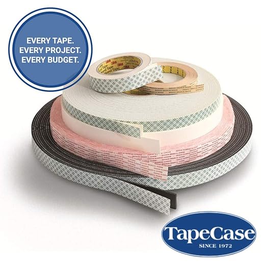 3M 4462W White Foam Tape, 6" width x 5yd length (1 roll)