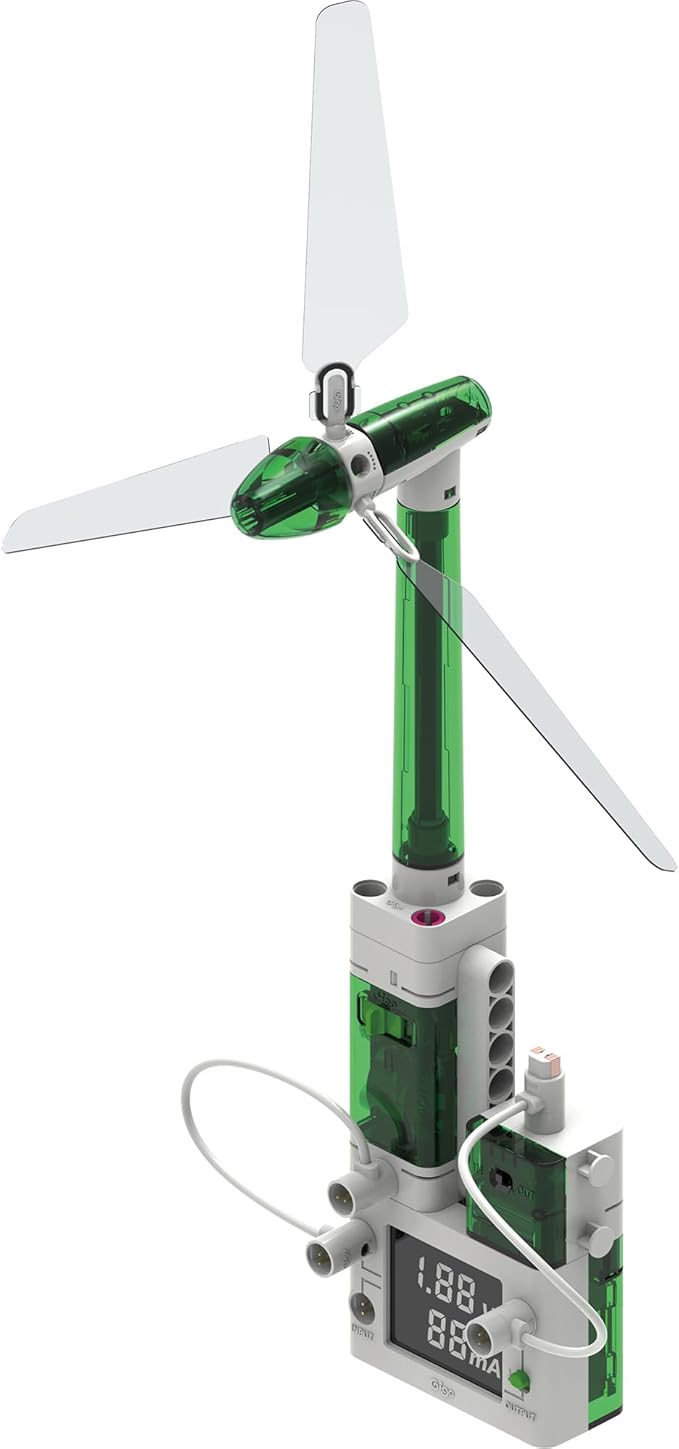 Thames & Kosmos Renewable Energy Lab STEM Experiment Kit, Hands-on Projects & Curriculum for Home & School Use, NGSS-Aligned, Build Models to Explore Clean Energy Generation & Consumption, Ages 8-18+